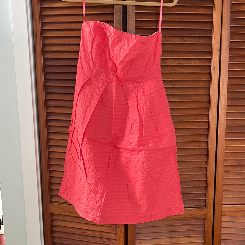 Jcrew strapless dress barely worn